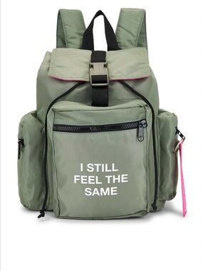 Anti Social Social Club I Still Feel The Same Olive Green Backpack